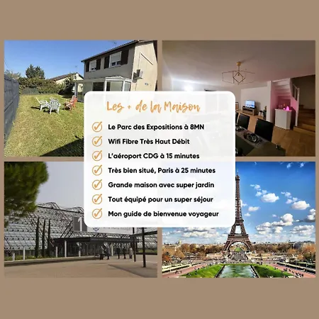 Maison Chaleureuse Villepinte (Seine-Saint-Denis)